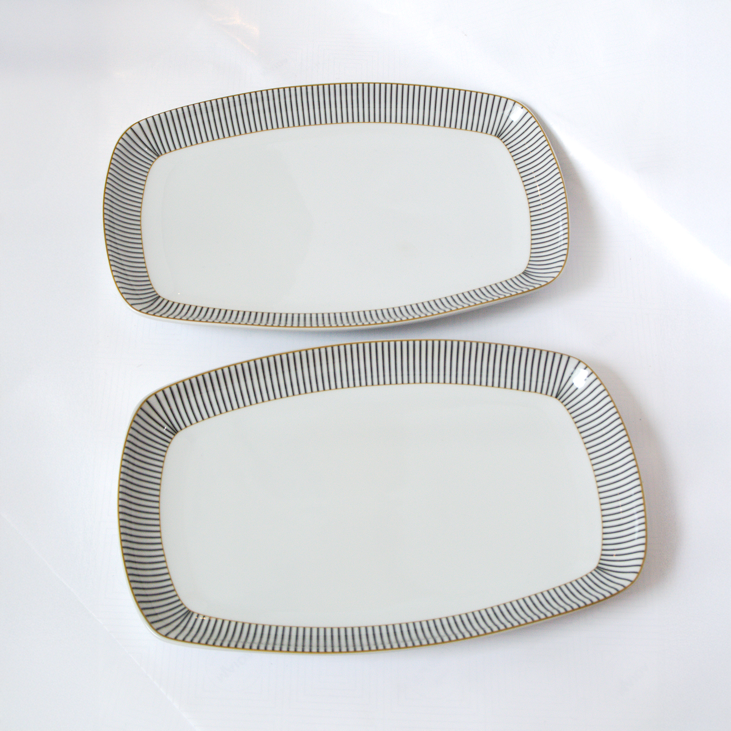 ENS 2 PLATS RECT ELEGANT