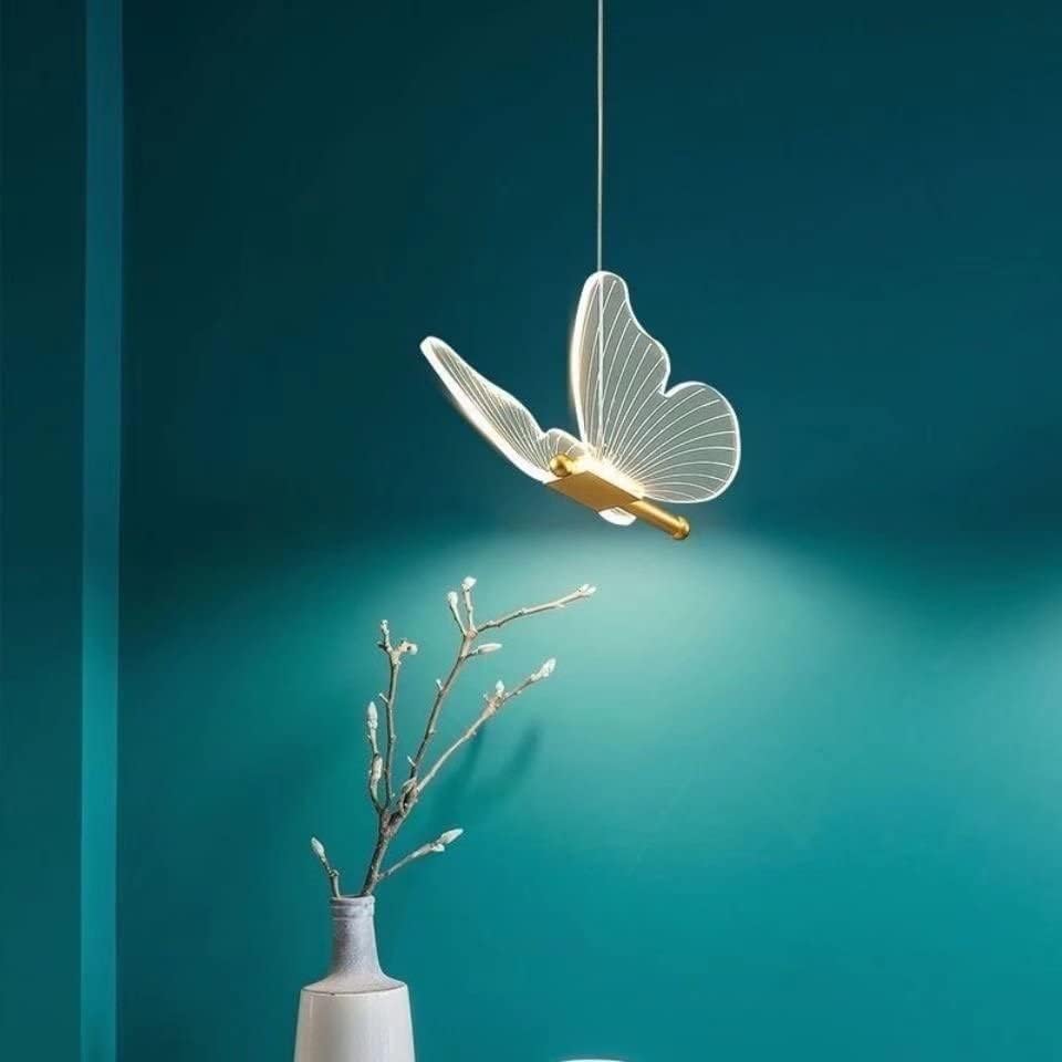 Lampe Suspendue Papillon Créative