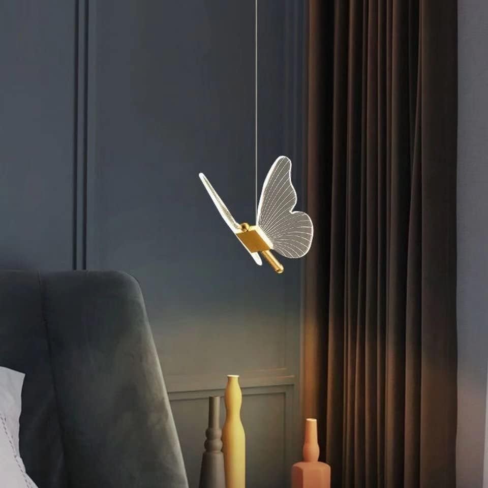 Lampe Suspendue Papillon Créative