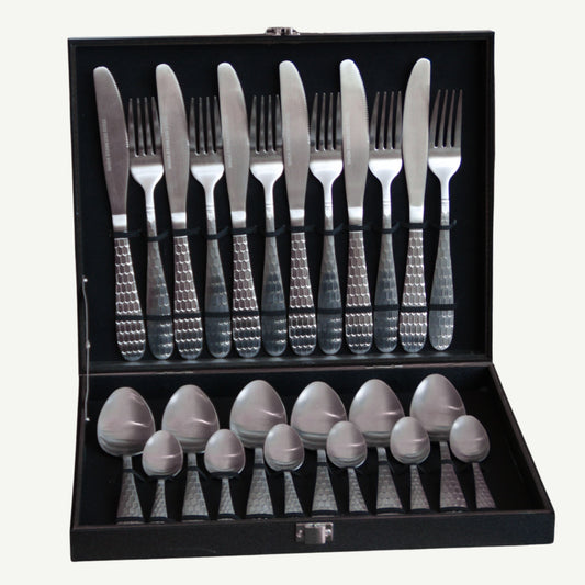 Ménagère 24 pièces HONY MATTE pour 6 personnes