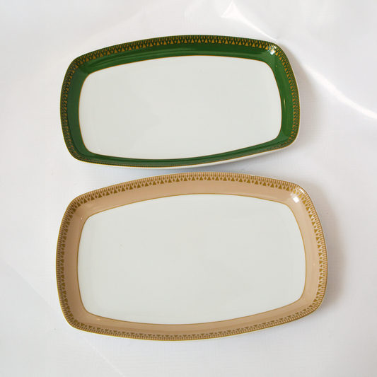 ENS 2 PLATS RECT CLASSIQUE ORIENTAL