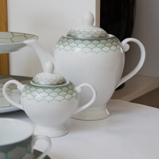 Ensemble complet 23 pièces GEOMETRIQUE MAROCAIN