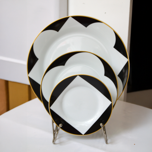 Service de 18 pièces FLEUR D'OMBRE