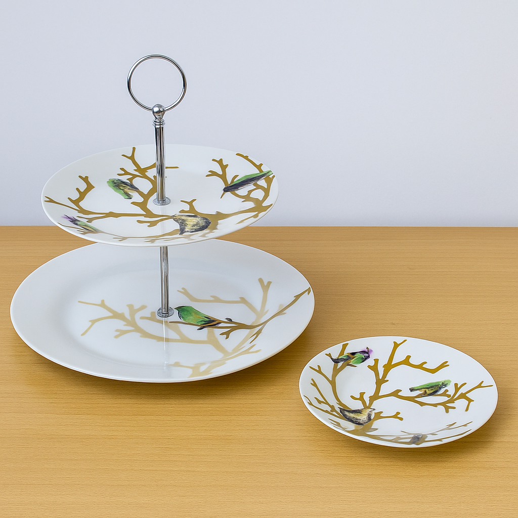 set à gâteaux OISEAU