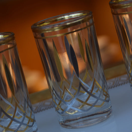 6 VERRES A THE DIAMAND