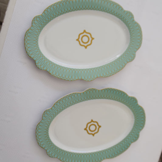 Ensemble de 2 plats ovales – Jad Marocain