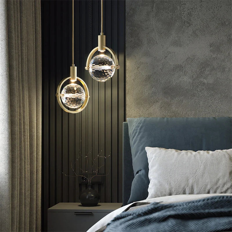 Lampe suspendue moderne de luxe nordique d'intérieur