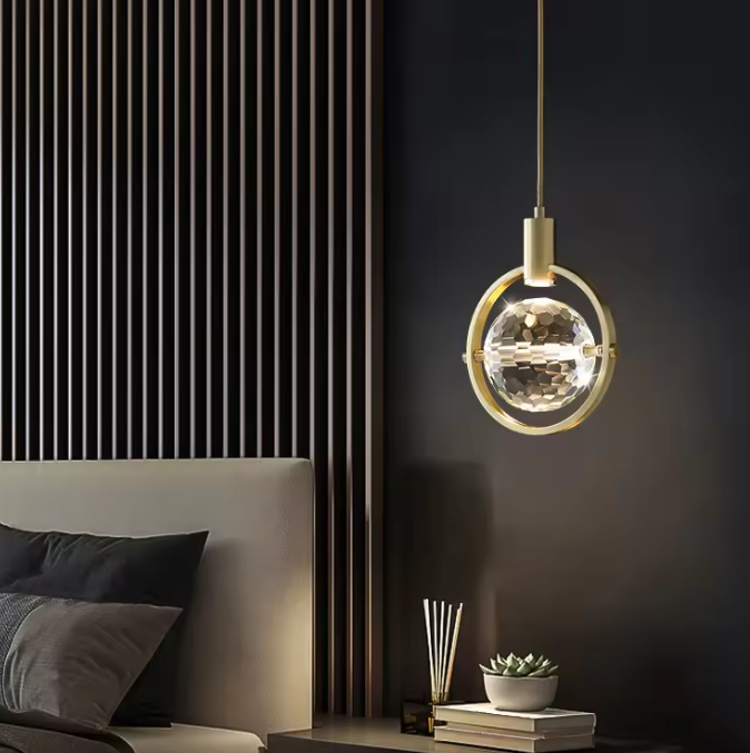 Lampe suspendue moderne de luxe nordique d'intérieur