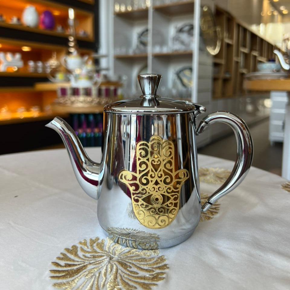 TEAPOT INOX KHMISSA GOLD
