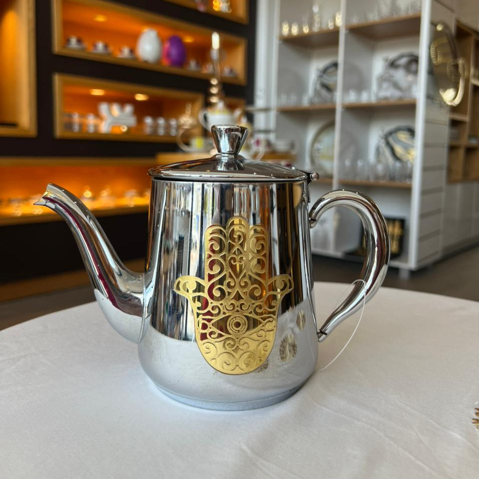 TEAPOT INOX KHMISSA GOLD