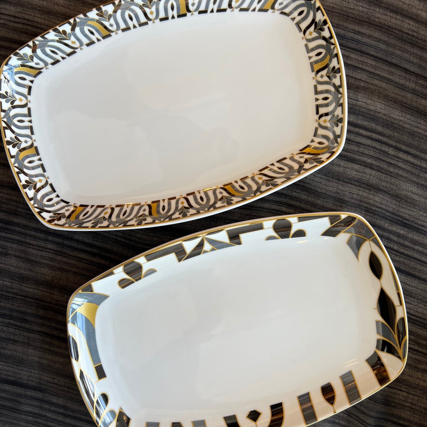 ENS 2 PLATS Ovale Arabesque