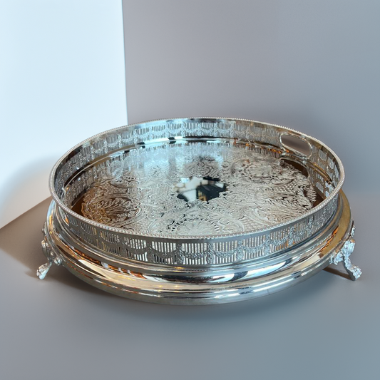 Plateau marocain rond