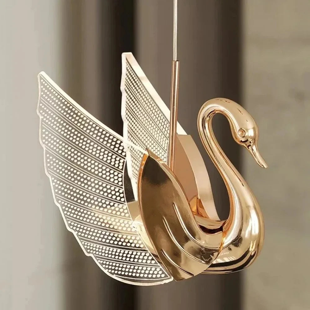 Lustre nordique moderne de cygne