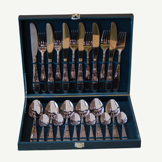 Ménagère 24 pièces pour 6 personnes HONY ROSE GOLD