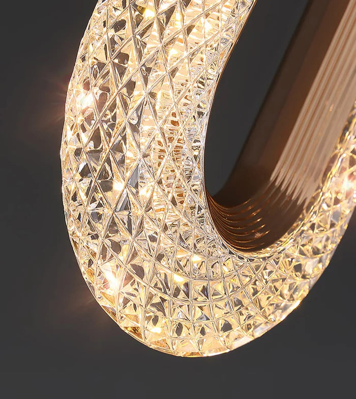 Suspension design en forme d’anneaux