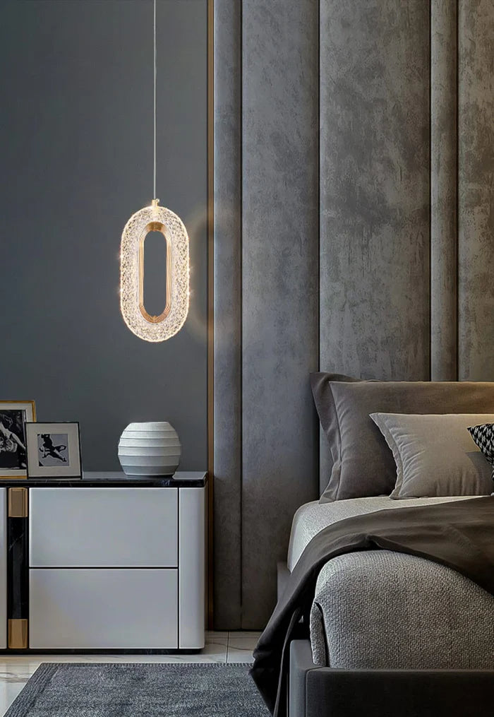 Suspension design en forme d’anneaux