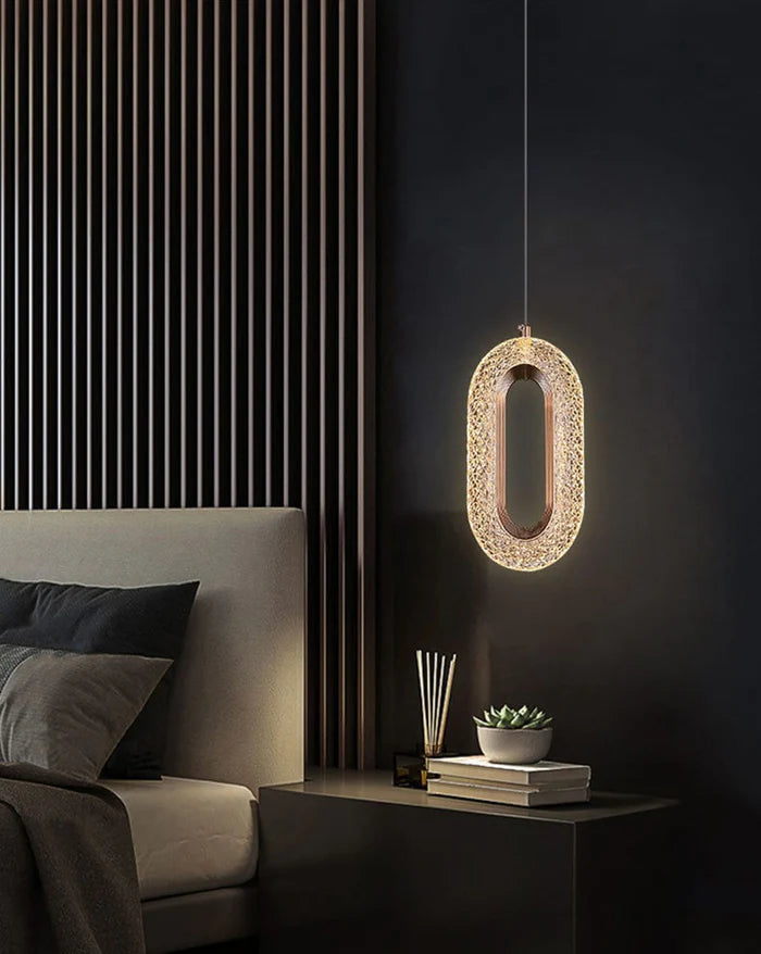 Suspension design en forme d’anneaux