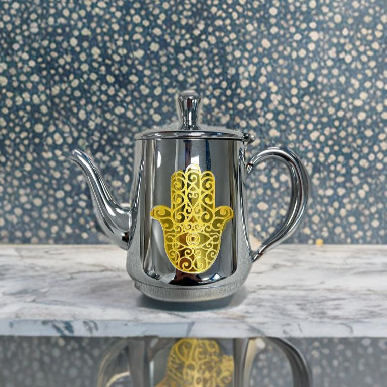 TEAPOT INOX KHMISSA GOLD