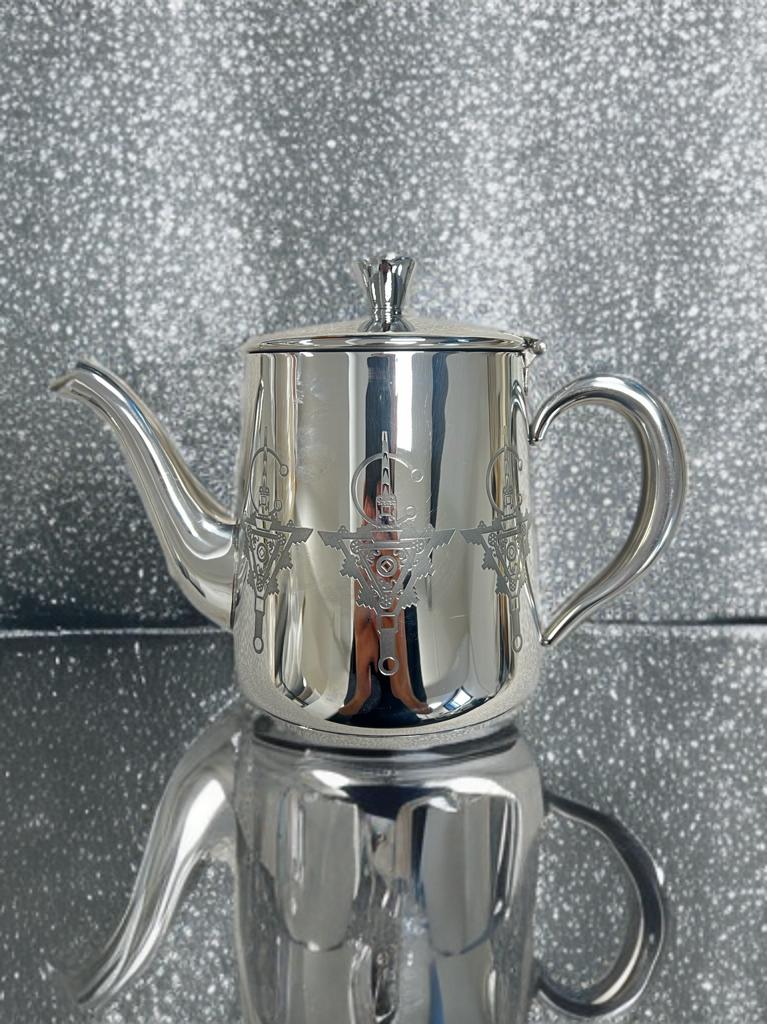 TEAPOT INOX FIBULE Silver