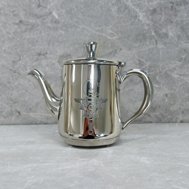 TEAPOT INOX FIBULE Silver