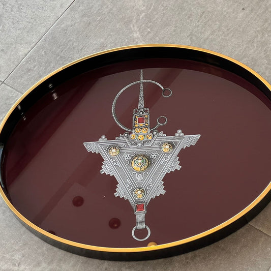 PLATEAU ovale AMAZIGH