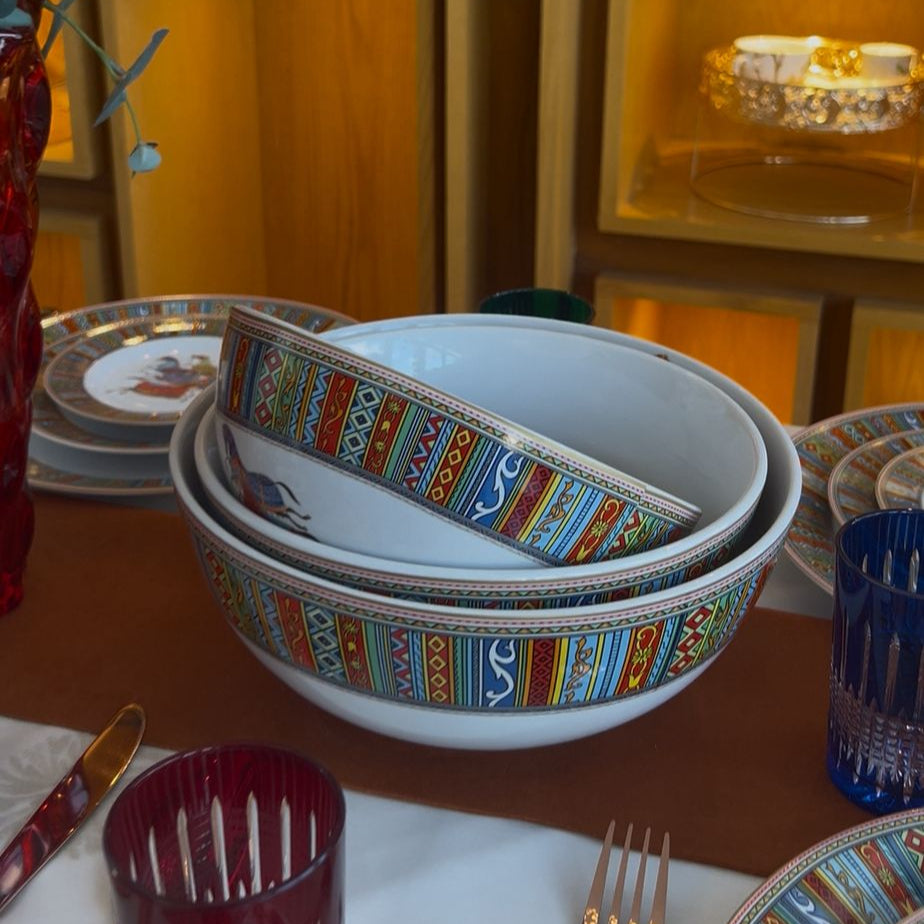 Bol à Gâteau Tribal