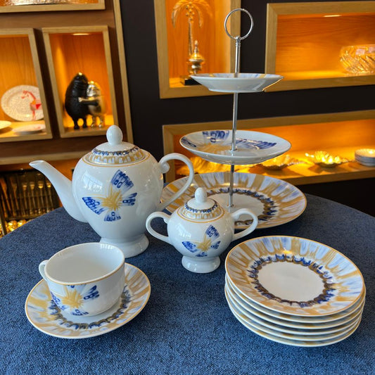 SCE 23 PCS BLUE BUTTERFLY