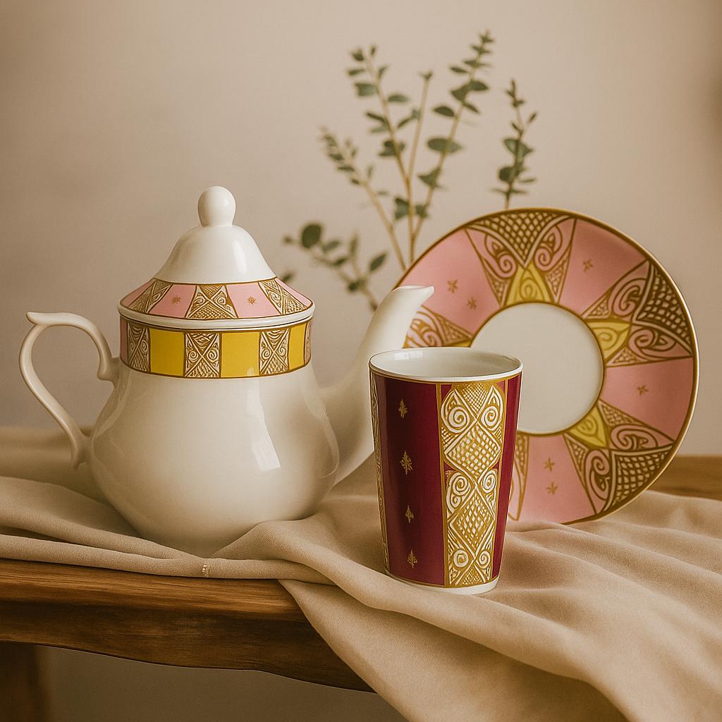 Ensemble petit déjeuner de 13 pièces BAVARIA