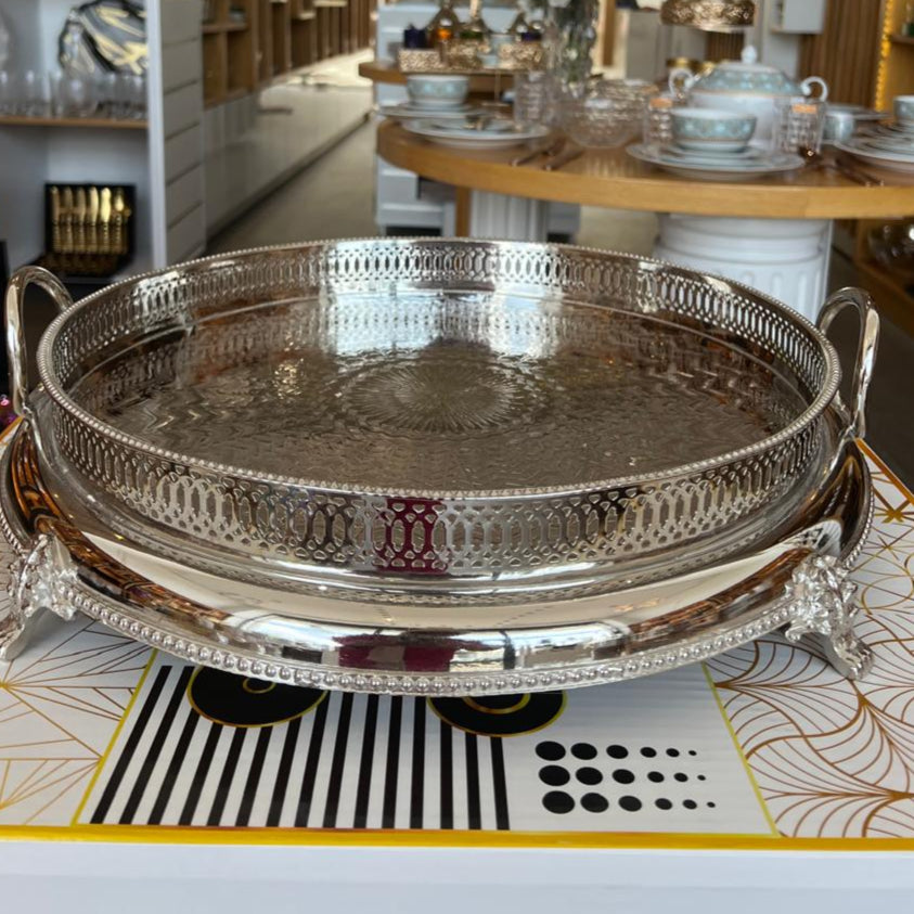 Plateau marocain rond