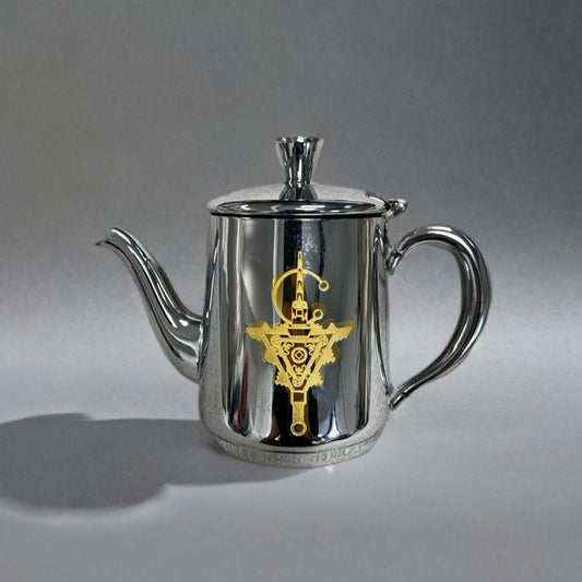 TEAPOT INOX FIBULE GOLD