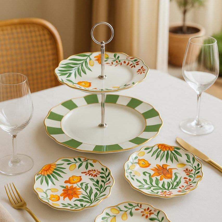 set à gâteaux FLEUR LOTUS