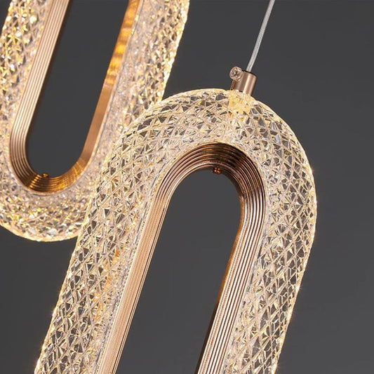 Suspension design en forme d’anneaux