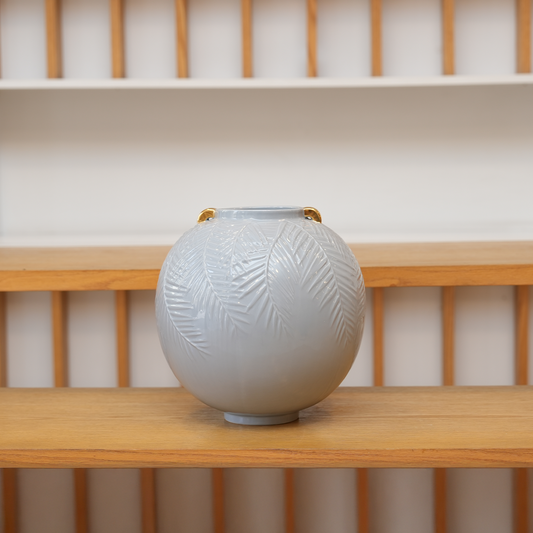 Vase rond flora goda grey