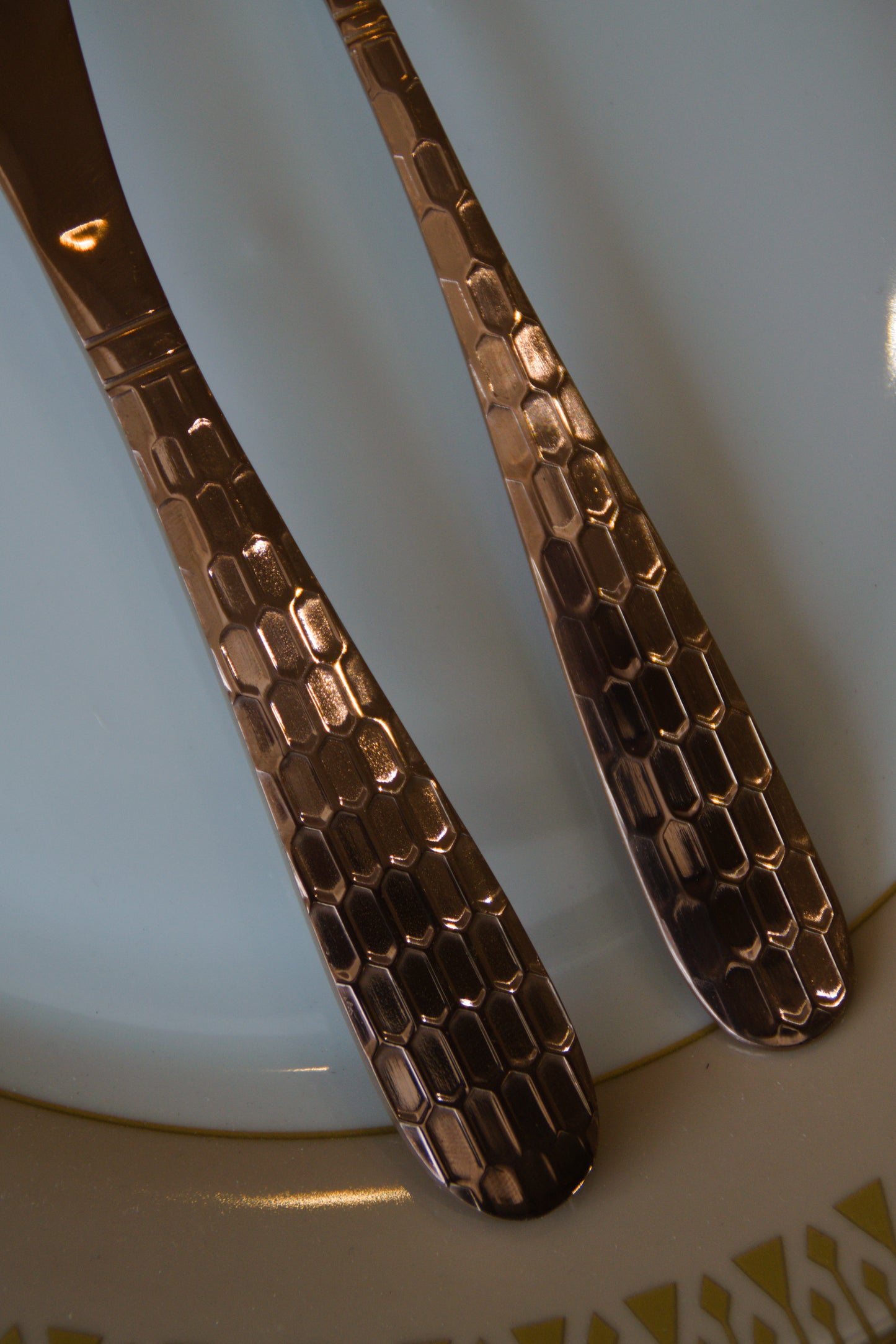 Ménagère 24 pièces pour 6 personnes HONY ROSE GOLD