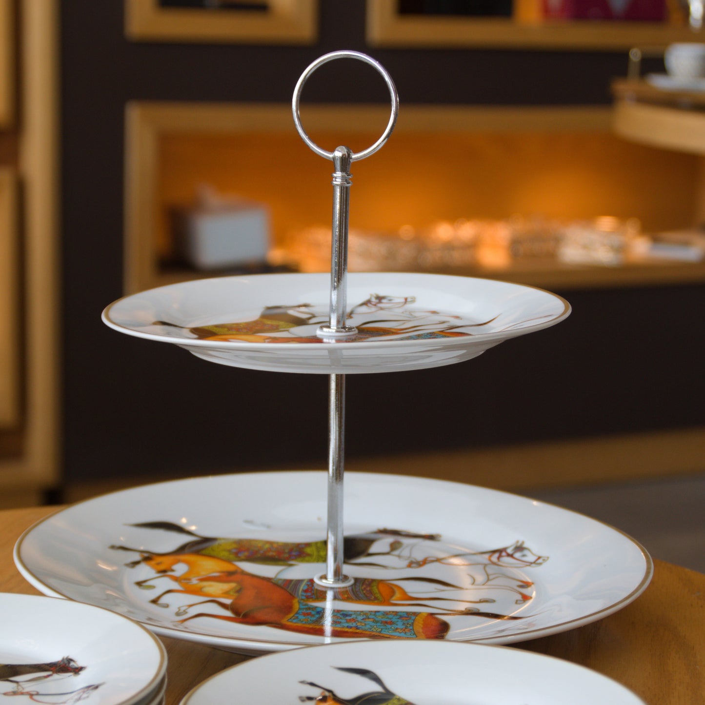 Set à gâteau cheval hermes