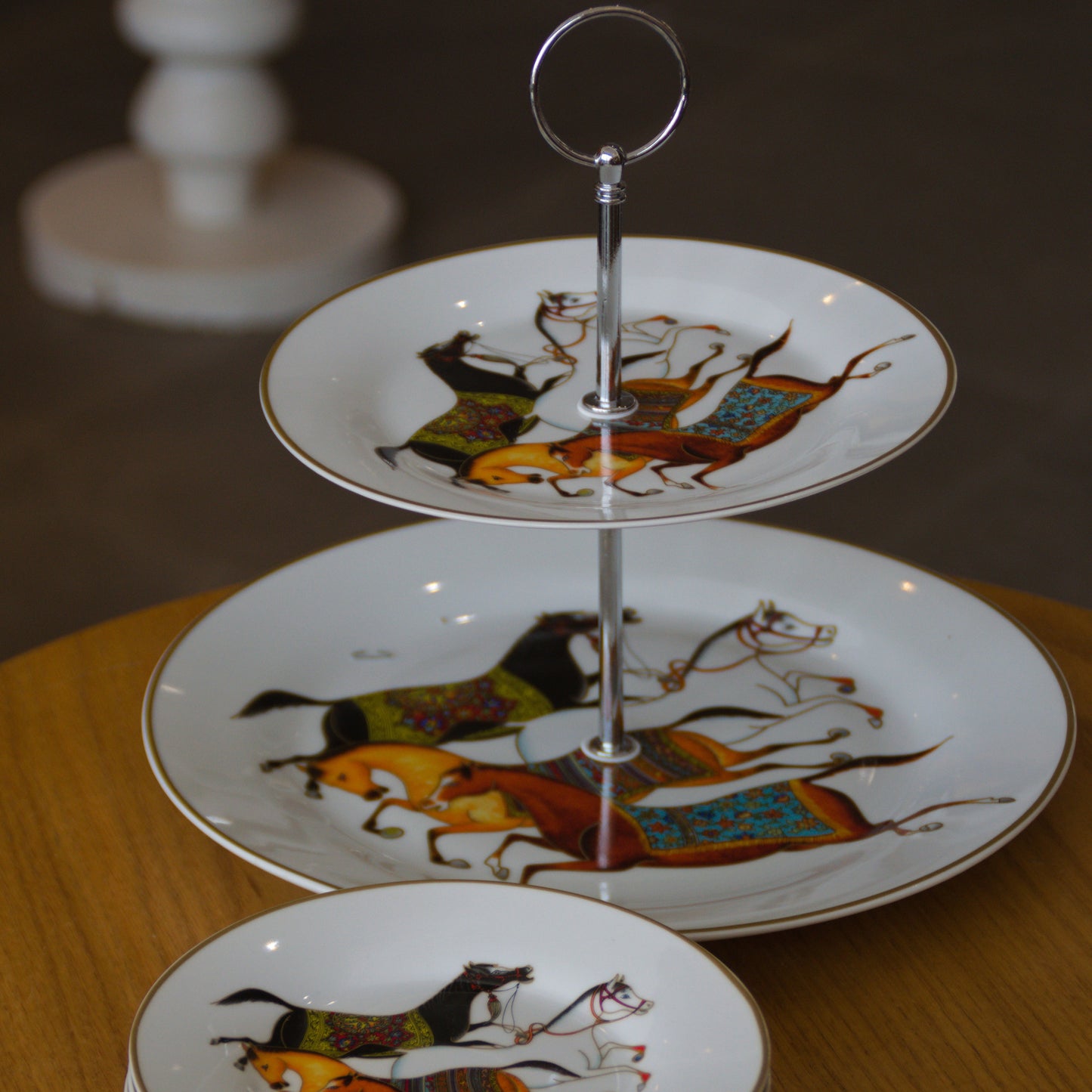 Set à gâteau cheval hermes