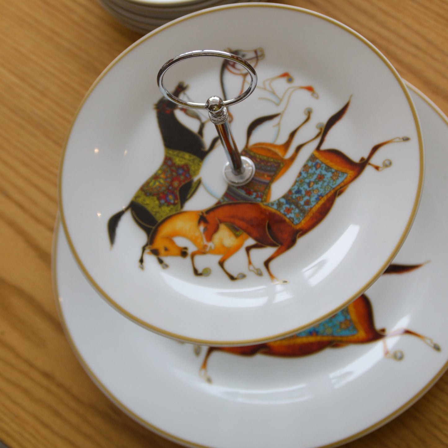 Set à gâteau cheval hermes