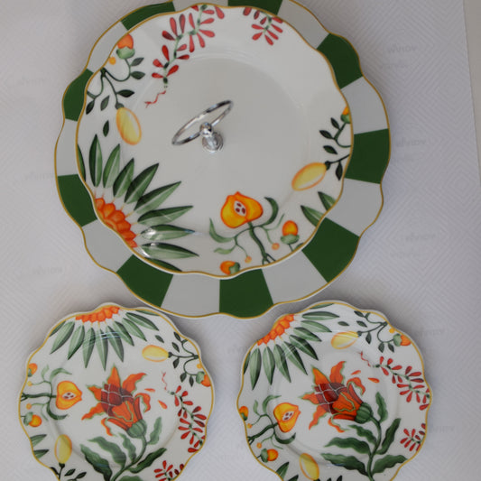 set à gâteaux FLEUR LOTUS