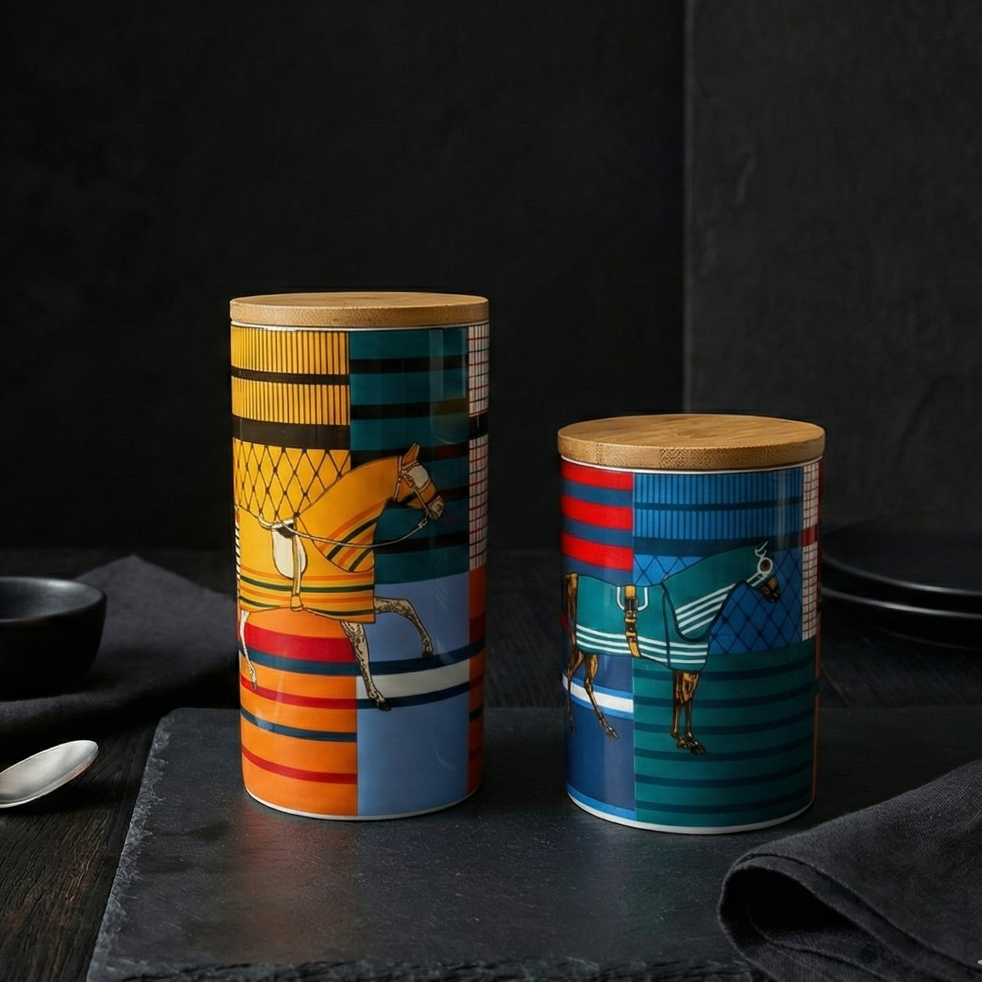 Ensemble de 2 boîtes multi-usages – Le Cavalier