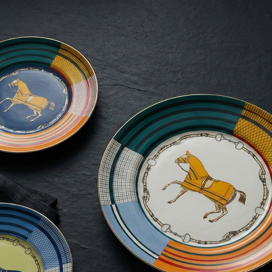 Service à gâteaux 7 pièces - Le Cavalier