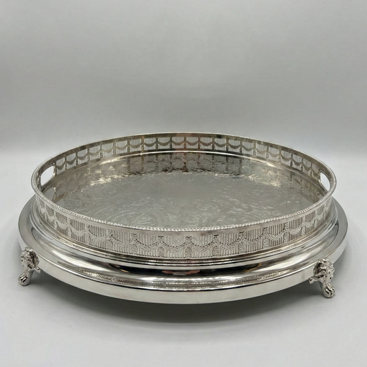 Plateau géant rond marocain