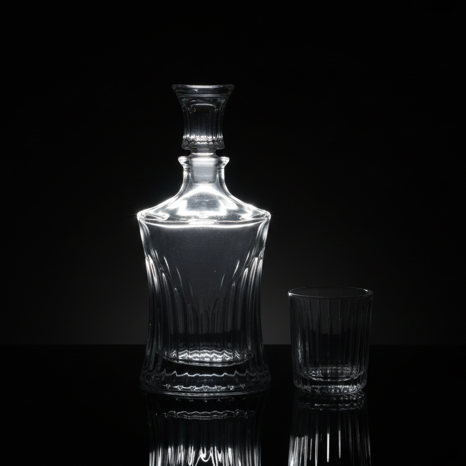 Ensemble 6 verres et Carafe