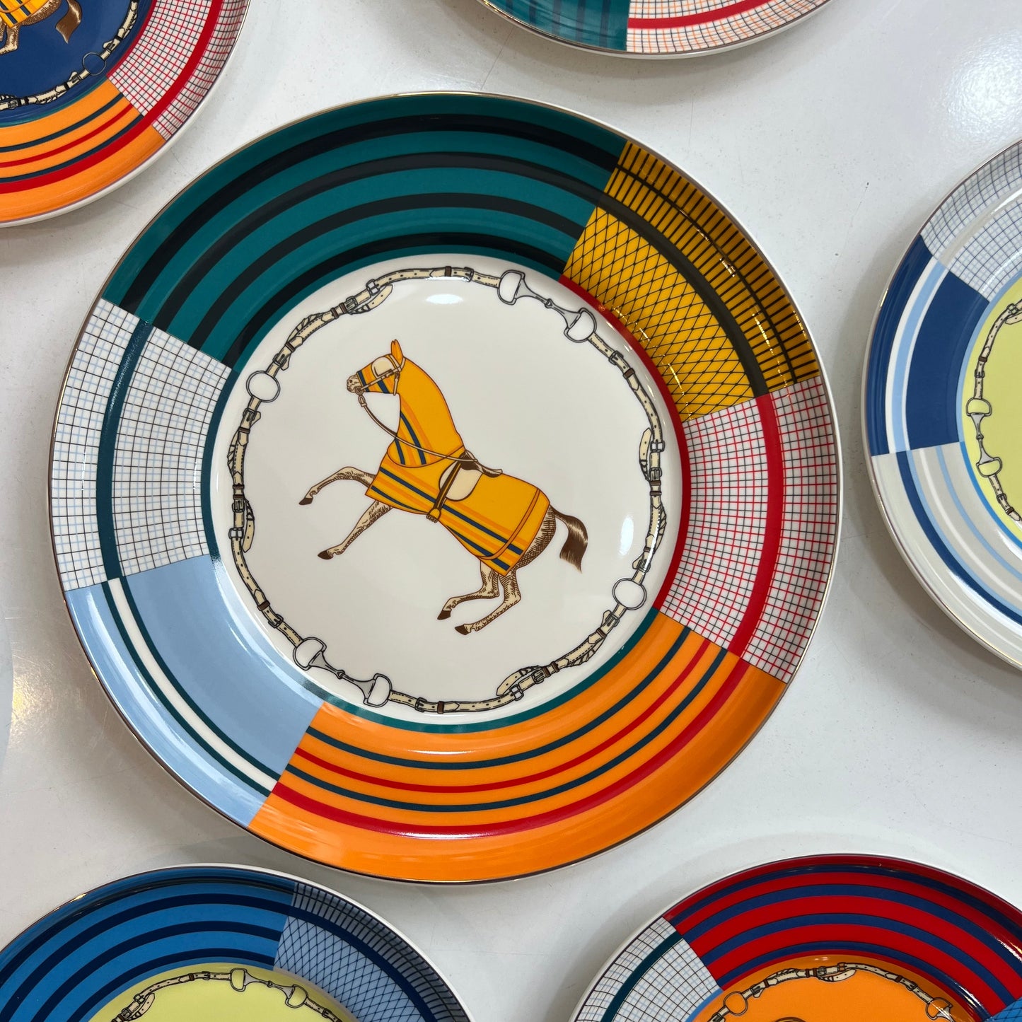 Service à gâteaux 7 pièces - Le Cavalier