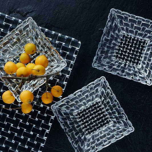 PLat + 4 bols en cristal