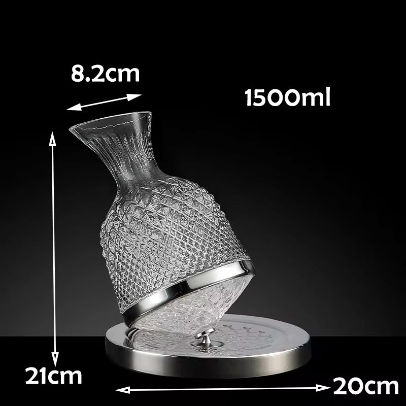 CARAFE MODERNE Rotative Dorée