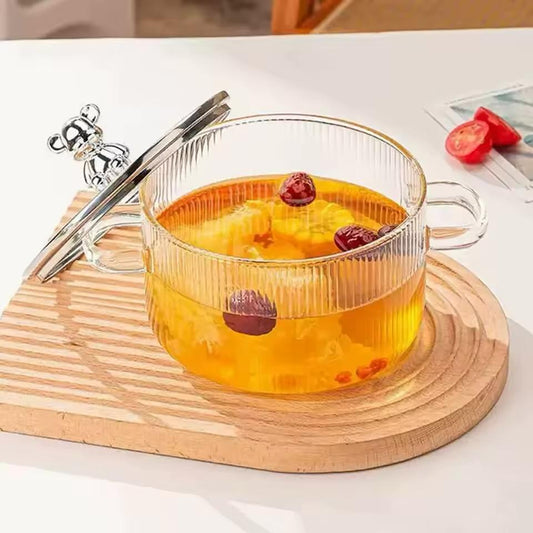 Casserole en Verre avec Couvercle – 1500ML