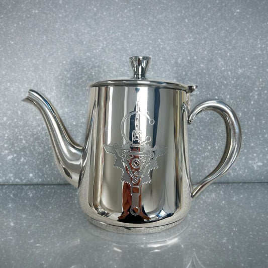 TEAPOT INOX FIBULE Silver