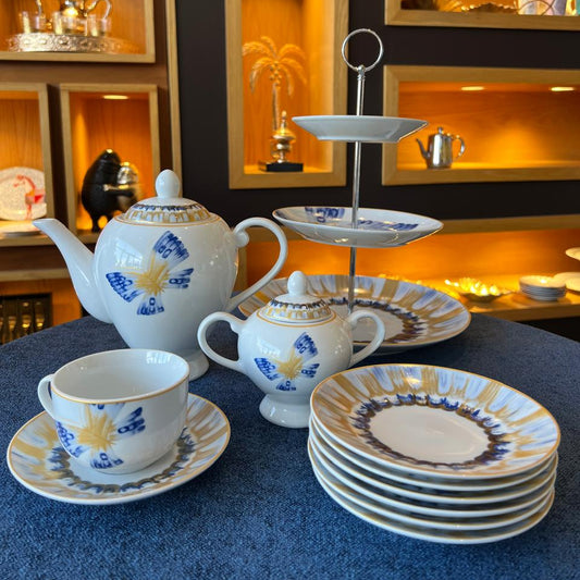 SCE 23 PCS  BLUE BUTTERFLY