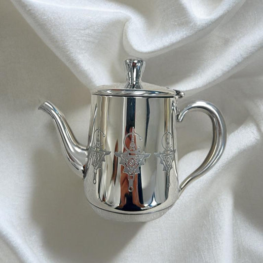 TEAPOT INOX TRIPLE FIBULE SILVER