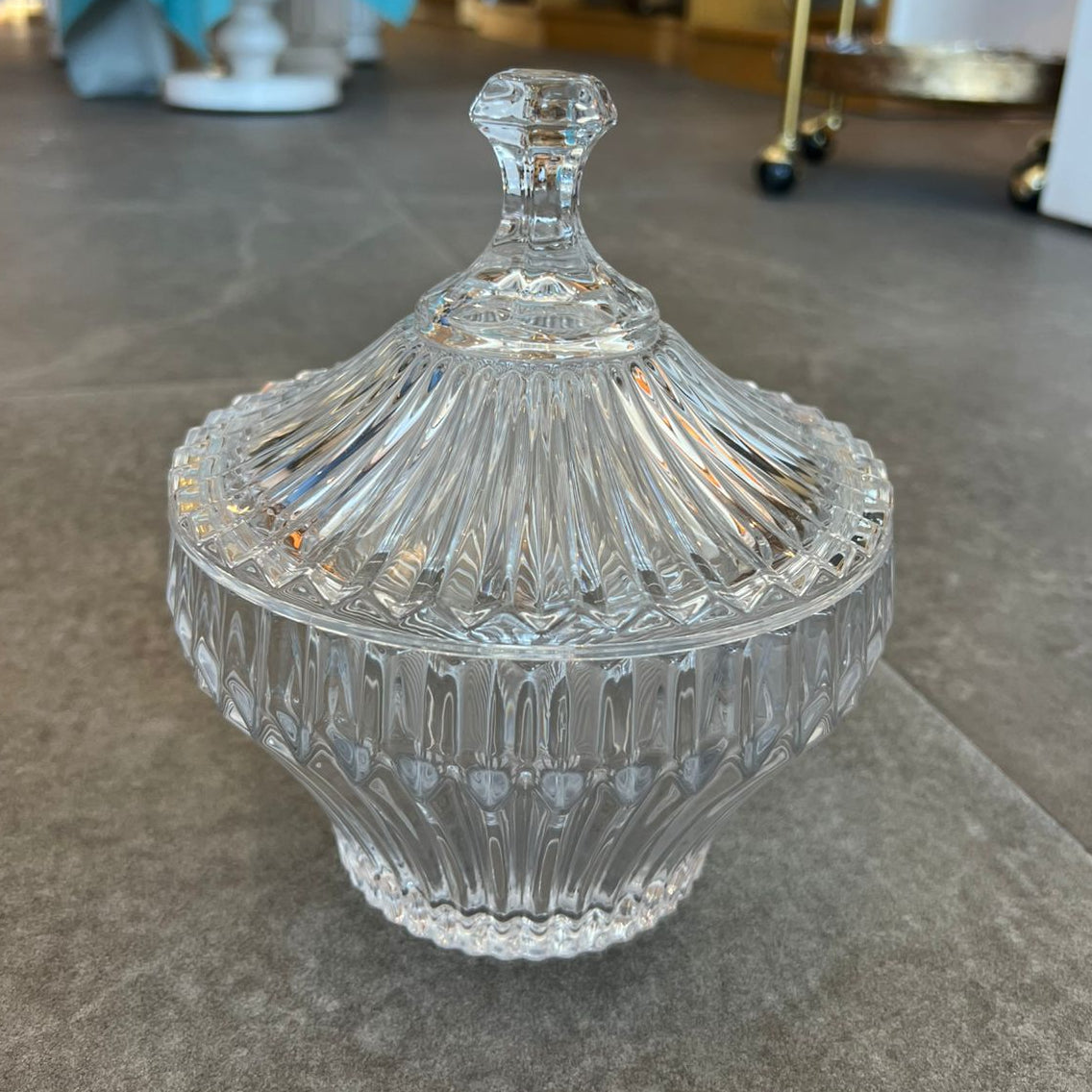 Bonbonnière vintage – Transparent